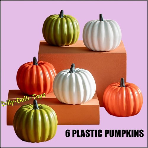 Set plastic pumpkins - of,