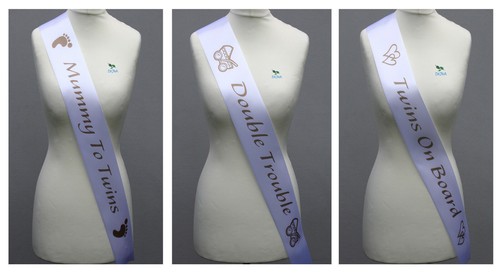 Baby shower sash - baby,