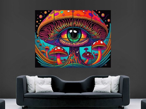 Trippy poster print - poster,