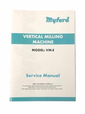 New Revised Myford Manual For