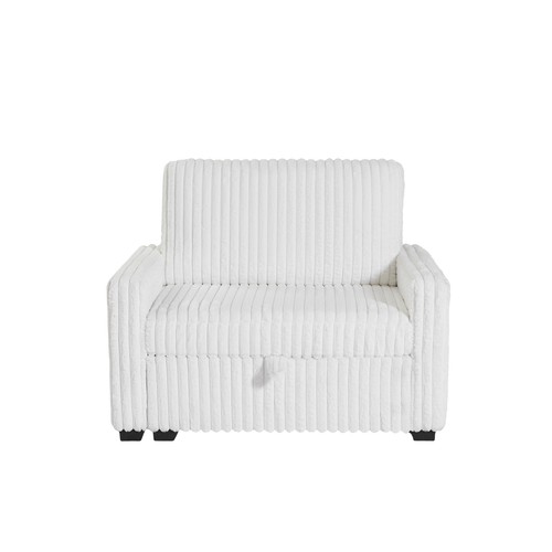 Large white chesterfield - large,