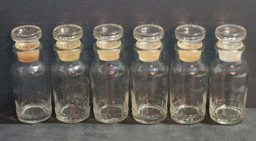 Set vintage clear - set, 6