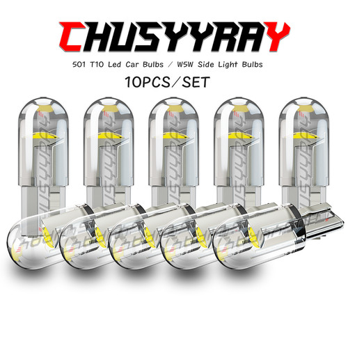 10pc 501 t10 led car - t10,