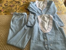 Light Blue and White