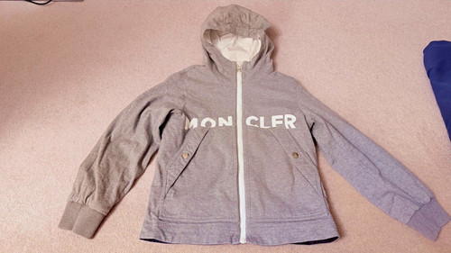 Moncler boys hooded full zip - moncler,