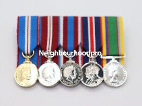 Miniature medal jubilee set - 5,