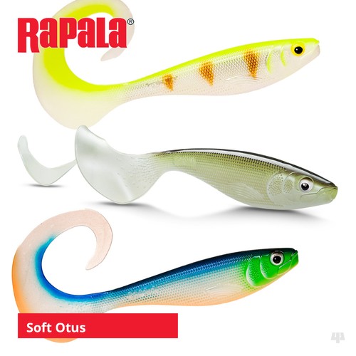 Rapala soft otus lures pike - -,