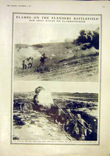 Old vintage print flanders - old,