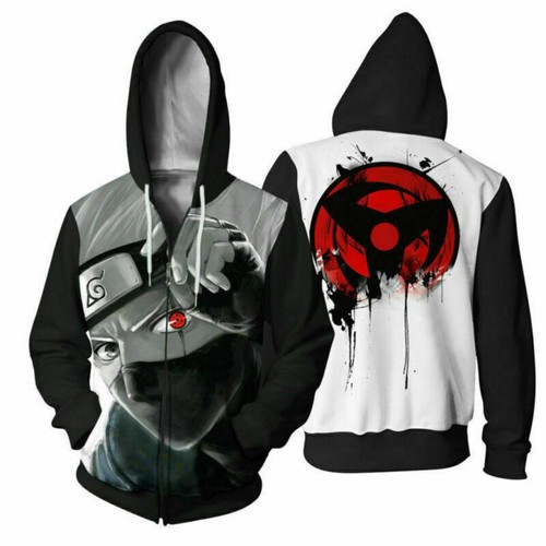 Naruto0 anime hoodie kakashi - hoodie,