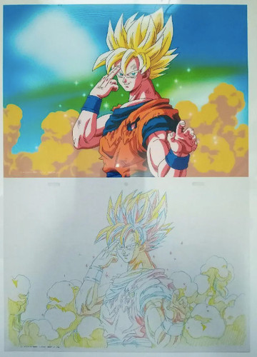 Dragon ball son goku art - ball,