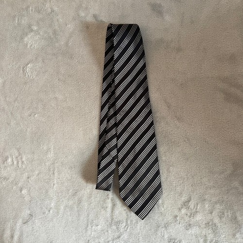 Armani tie mens one size - tie, black