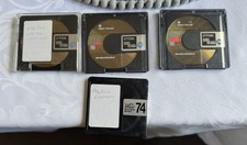 3 Used + Blank TDK Minidisc MD-RXG 74 (plus 1 Bonus Unbranded Disc) Collectible