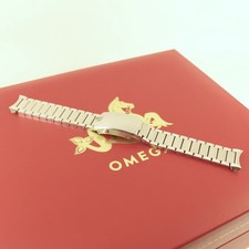 GENUINE OMEGA WATCH BRACELET 1957 TRILOGY SPEEDMASTER STZ006804 STAINLESS STEEL