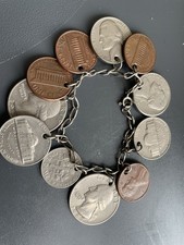 American Coin Bracelet