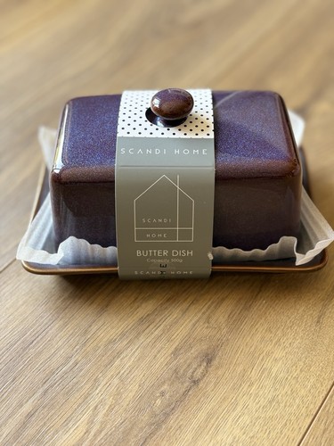 Butter dish new scandi - dish,
