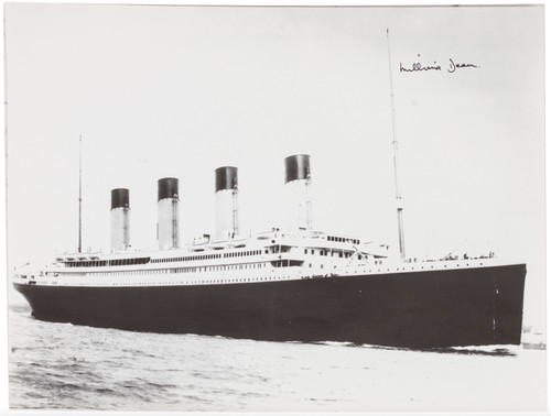 Millvina dean youngest titanic - youngest,