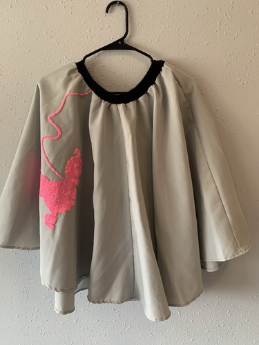 Poodle skirt grey pink stretch - skirt,