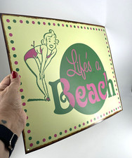 Retro Metal Sign Wall