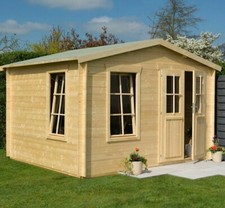 11x10ft GARDEN OFFICE ROOM LOG