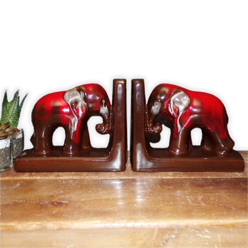 Elephant book ends - elephant,