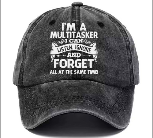 Funny baseball cap multi - funny,