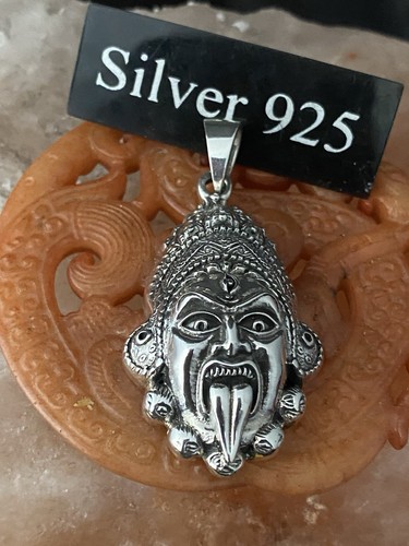 Solid silver goddess kali - solid,