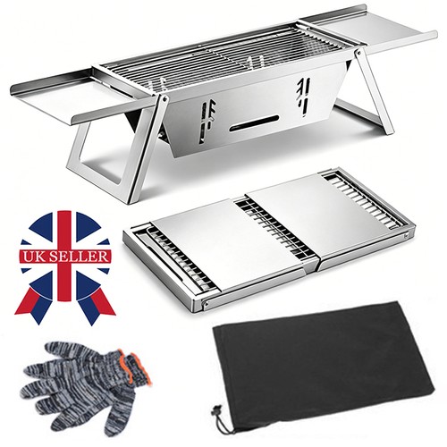 Portable folding charcoal bbq - portable,