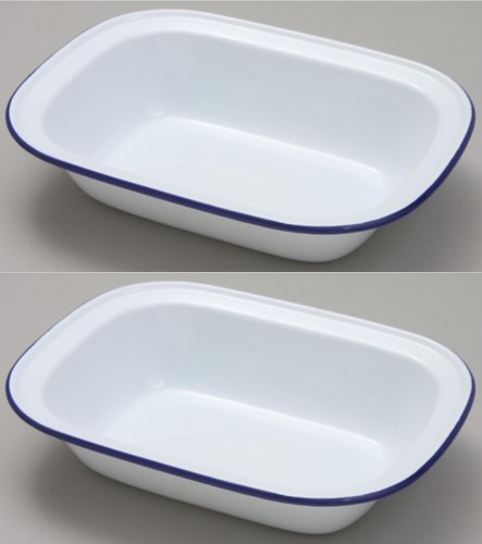 Falcon 20cm oblong enamel - 20cm,