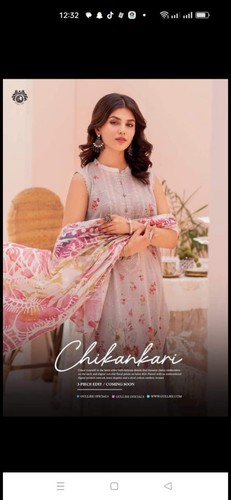 Original chikankari emboired - original,