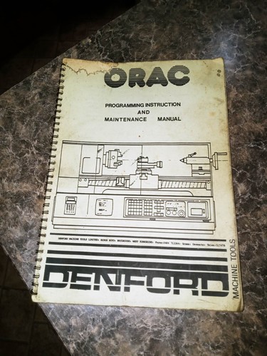 Denford orac programming - orac,