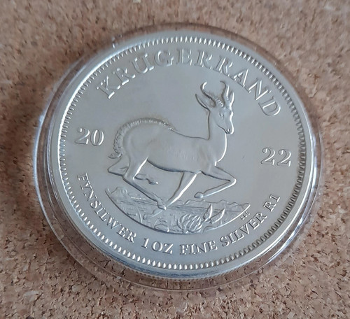 Silver krugerrand 2022 - oz,