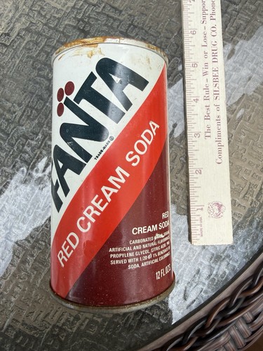 Fanta red cream soda pop - fanta,