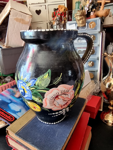 Vintage painted canal ware - vintage,