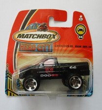 Matchbox Hero City Dodge Ram SRT-10 Diecast Model Pickup 1:70 Short Card