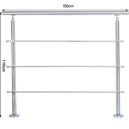 Stainless steel handrail - stainless,