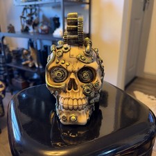 Steampunk Style Skull Ornament