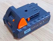 Vonhaus 20v Lithium Ion Power Tool Rechargeable Battery Used .