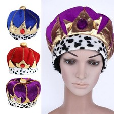 King Crown Hat Cosplay Costume