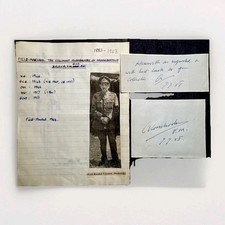 Signed ALAN FRANCIS BROOKE