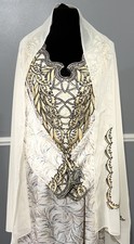 Mukhawar Jalabiya Scarf Flower