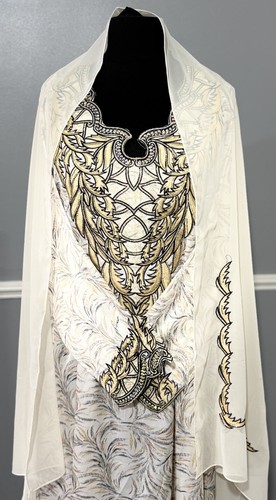 Mukhawar jalabiya scarf flower - jalabiya,