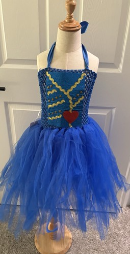 Girls blue tulle - blue,