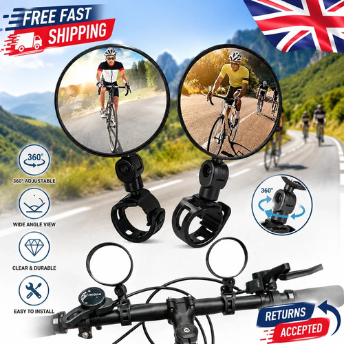 Bicycle rear view mirror - rear,