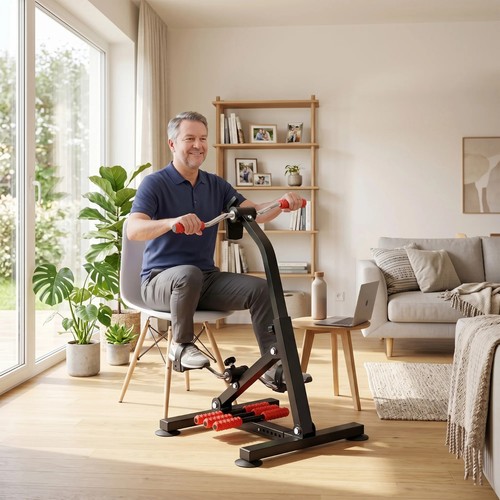 Pedal exerciser arm leg - exerciser,