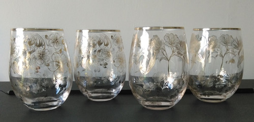 Set four large gold - of,