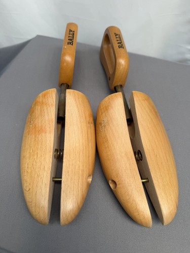 Bally wooden shoe trees - bally,
