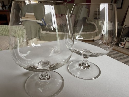 Pair cognac balloon brandy - balloon,