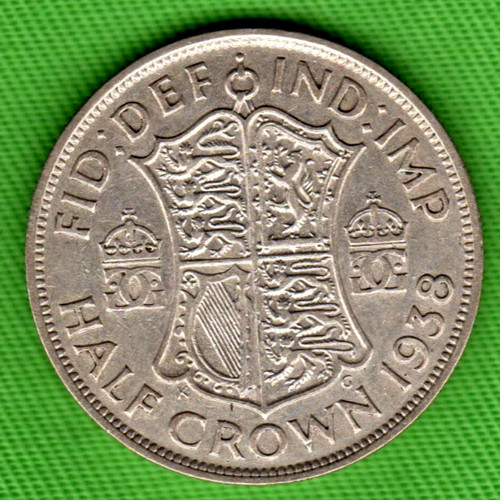 1938 king george silver - 1938,