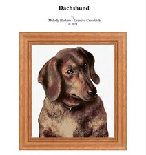 Dachshund Cross Stitch Pattern