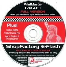 PC Pro Coverdisc - December 2000 (Printmaster Gold 4.03)